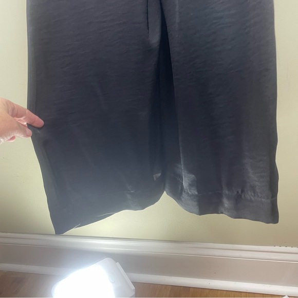 Steve Madden Black Front Tie Jumpsuit Has Pockets Size Medium - Picture 11 of 16